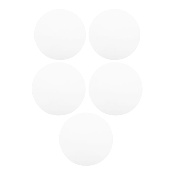 Healifty Frosted Acrylic Light Diffuser Panel for Home Soft Even Light 5Pcs