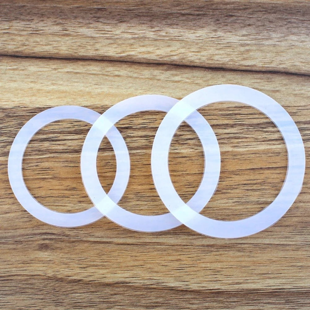 Healifty 5Pcs Silicone Sealing Rings for Food Jars Replacement Part ...