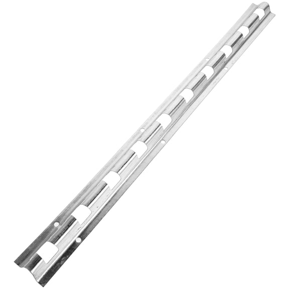 Healifty Plated Silver Galvanized Iron Curtain Track Bracket, Stable and Elegant Design for Home