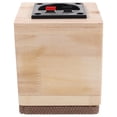 Healifty Beige Wooden Speaker Enclosure for Car Audio Equipment and ...