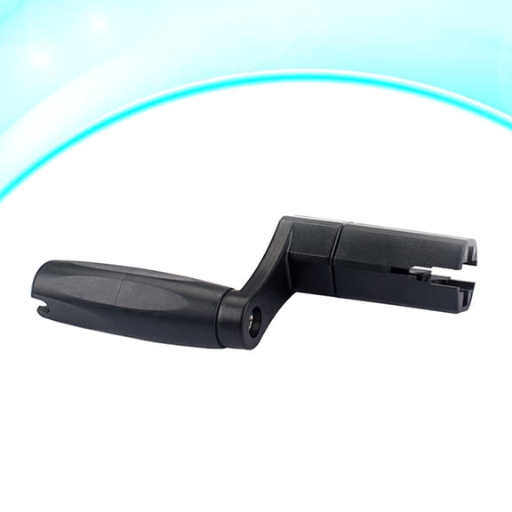 Healifty Black Guitar Peg Winder and Bridge Pin Puller with Hexagonal Drill Adapter for Multi Instruments