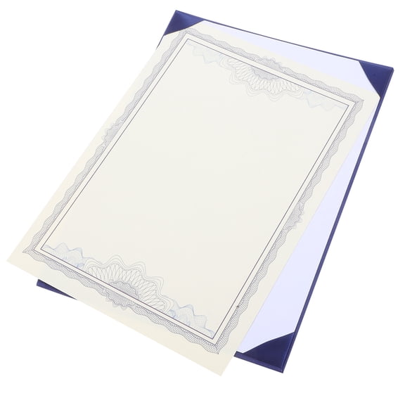 Healifty Graduation Diploma Cover with Paper and Silk Cloth, Certificate Protector for Graduation Ceremony