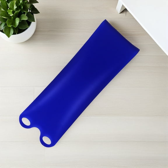 Healifty Lightweight Blue Outdoor Snow Slider Mat Plastic Sled Board for Snow and Grass Trails
