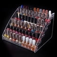 Healifty Clear Multi-Layer Nail Polish Organizer Rack with and Sturdy ...