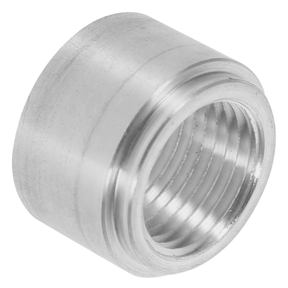 Healifty Corrosion Resistant Aluminum Welding Bung Plated Silver Threaded Insert Durable Fitting