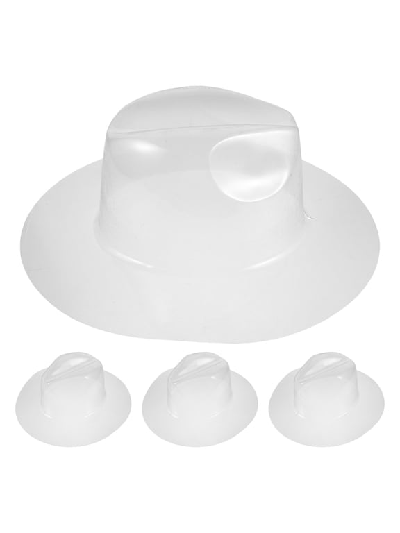 Cowboy Hat Shaper Stand Clear Plastic for Hat Shaping and Storage 4Pcs