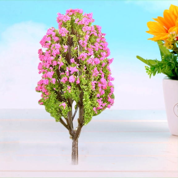 Healifty Artificial Tree Multi Color Plastic for Kitchen Fireplace Garden Decoration Accents