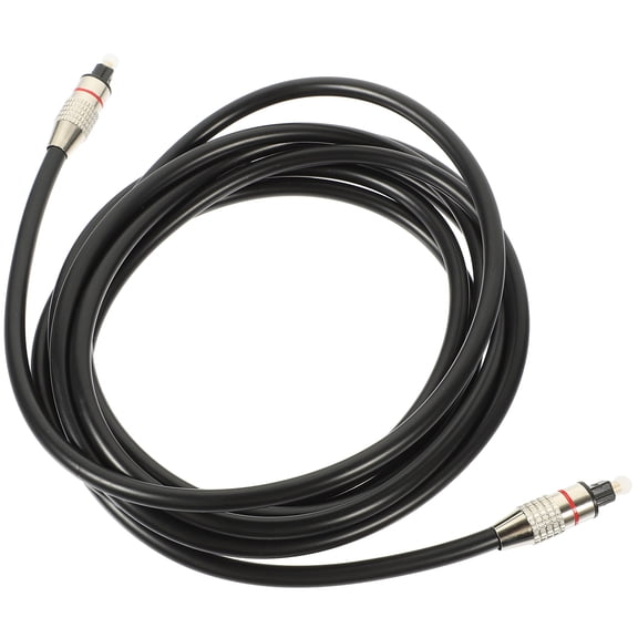 Healifty Digital Optical Audio Cable for Sound Bar with Soft Bendable Black Fiber Wire
