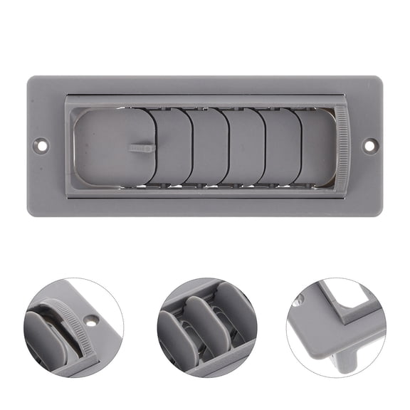 Healifty Durable Car Interior Air Vent Replacement with Enhanced Airflow Design Black