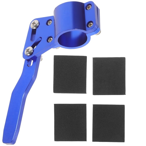 Healifty Durable Car Steering Wheel Extension Lever Blue for Enhanced Signal Control