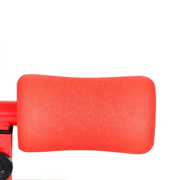 Healifty Easy Install Red Suction Cup Sit-Up Assist Bar with Smooth Surface and Adjustable Height