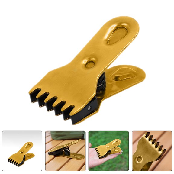 Healifty Efficient Golden Racket Stringing Fixator Tool for Tennis and Badminton Stringing Maintenance