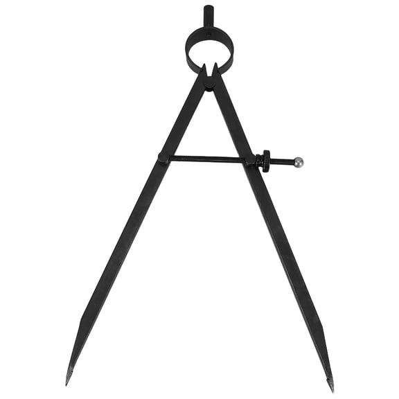 Healifty Engineering Drawing Compass with Metal Frame for Accurate Geometry and Circle Making