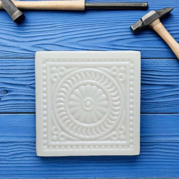 Healifty White Paver Mold for Creating Custom Concrete Garden Pathways