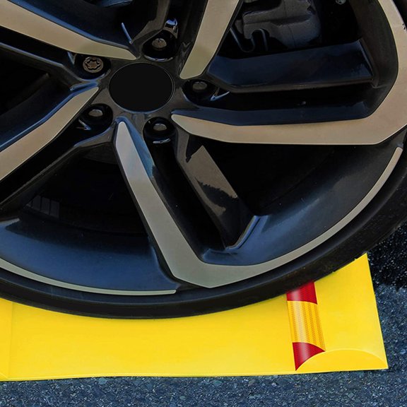 Healifty Heavy Duty Wheel Chock Stopper Wheel Block Multi TPR Prevent Rolling 1Pack