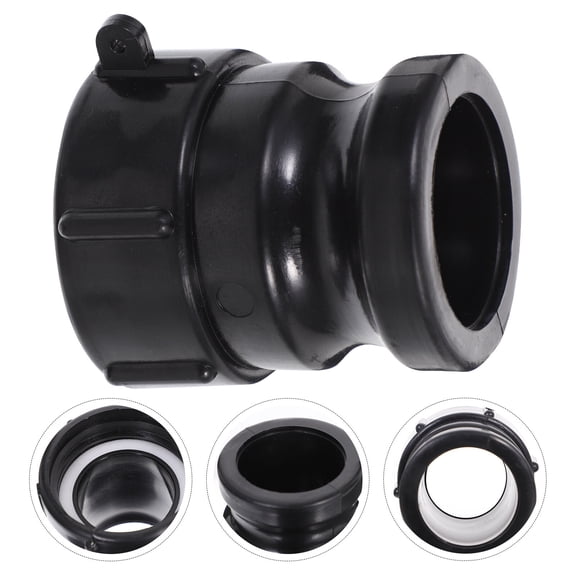 Healifty 2 Inch Camlock Hose Connector Plastic Coupling with Threaded Seal for Ibc Tank