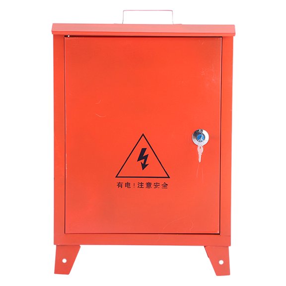 Healifty Iron Electrical Distribution Box for Outdoor Use with Space Efficient Compact Design