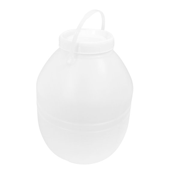 Healifty Kitchen Container White HDPE Ingredient Storage for Families 1Pcs