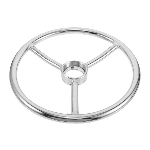 Healifty Kitchen Stool Foot Ring Metal Replacement with Slip Resistant Surface and Easy Install