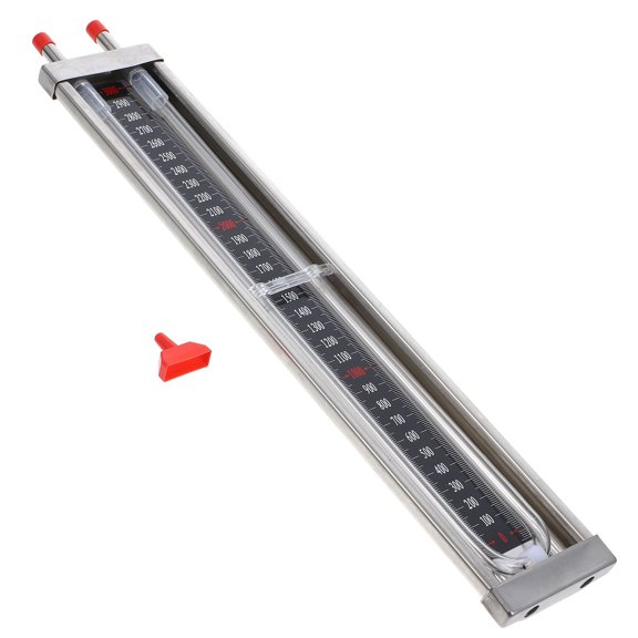 Healifty Manometer for Water Column U Tube Manometer Stainless Steel 1Pcs