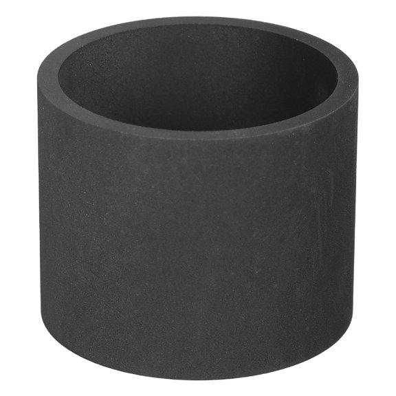 Healifty Melting Metal Crucibles Graphite Crucibles Black 1Pack Casting Industrial Equipment for Engineers