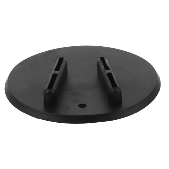 Healifty Motorcycle Kickstand Pad, Black Rubber, Enhanced Stability Support