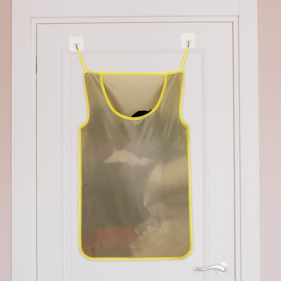 Healifty Multi Pocket Hanging Laundry Hamper for Door Or Wall with Quick Visibility Window Design