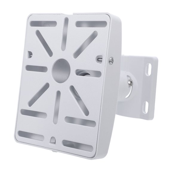 Healifty White Aluminum Dome Camera Mount, Flexible Angles, Wire Hider, Durable for Outdoor Use