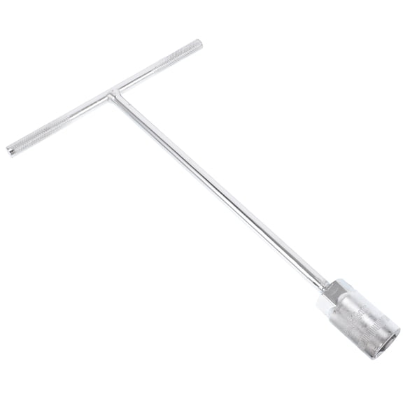 Healifty Portable T-Shaped Socket Wrench Tool with Plated for Secure Screw Repair and Maintenance