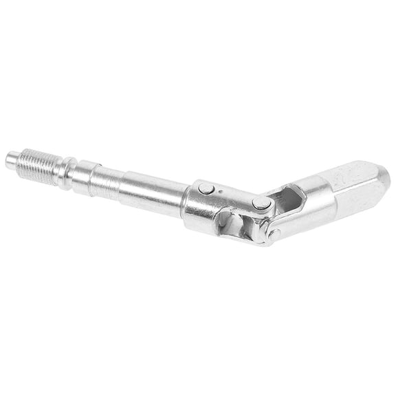 Healifty Power Jack for Car Horizontal Dual Pump Jack for Undercarriage Inspections Silver Iron 1Pack