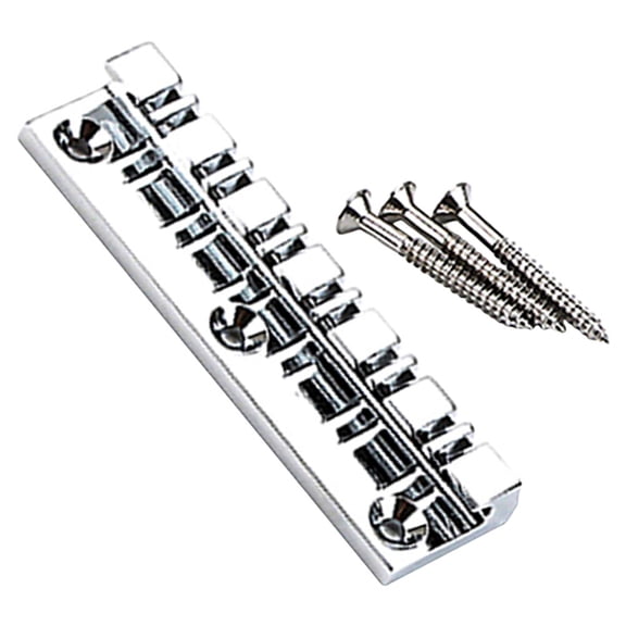 Healifty Precise Metal Guitar Bridge for 12 String Guitar with Smooth Finish and Strong Build