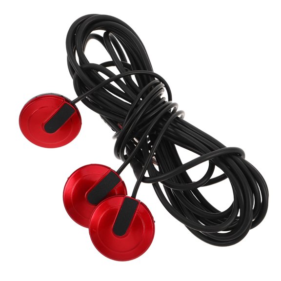 Healifty Professional Acoustic Guitar Pickup Red with Versatile Compatibility for Guitar and Ukulele