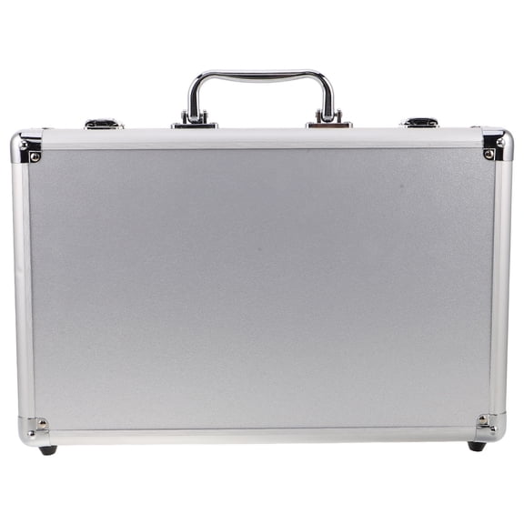Healifty Pool Ball Case Plated Silver Aluminum Durable and Stylish for Professional Use
