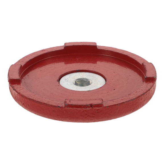 Healifty Steel Red Double Pump Jack Pad for Stable Car Lifting Support