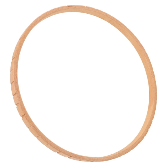 Healifty Round Weaving Loom, Wooden Frame for Knitting Projects, 6.5"