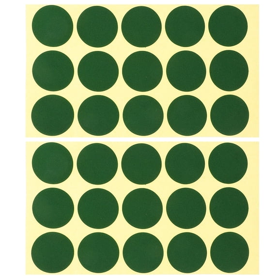 Healifty Self Adhesive Billiard Marking Stickers Green Pool Table Accessories Paper Material