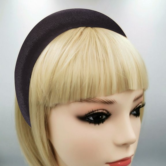 Healifty Sponge Headband Hair Decoration For Women Elegant Velvet Accessory For Club 1Set