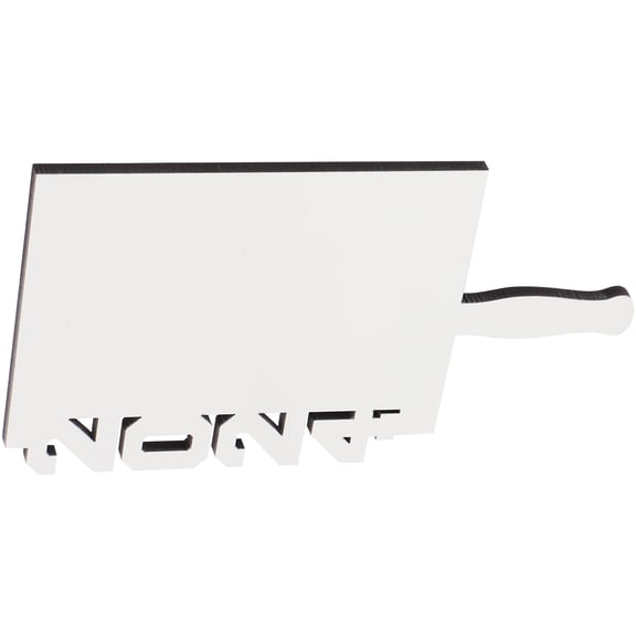 Healifty Matte Sublimation Blanks Wooden Photo Frame for Friends Graduation 1Pcs