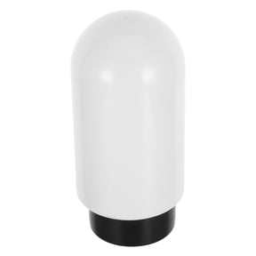 Healifty Threaded White Lamp Shade Replacement for Porch Patio and Outdoor Garden Lighting