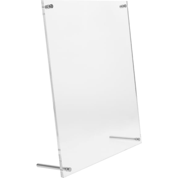 Healifty Transparent Document Holder with Smooth Surface and Desktop Base for Study Room Decor