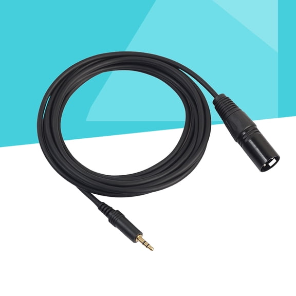 Healifty USB Guitar Cable with 16 Bit 44.1khz Audio Quality and Red Indicator Light Black