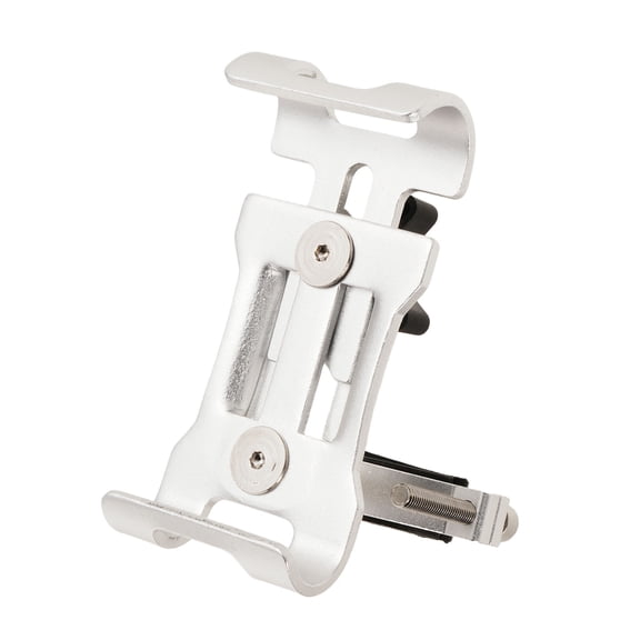 Healifty Universal Bicycle Phone Mount Aluminum Alloy with Vibration Reduction and Secure Grip Plated Gold