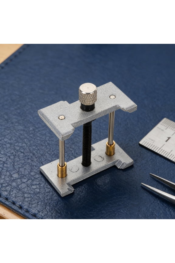 Watchmaker Movement Clamp with Metal Base for Secure and Precise Repair Work