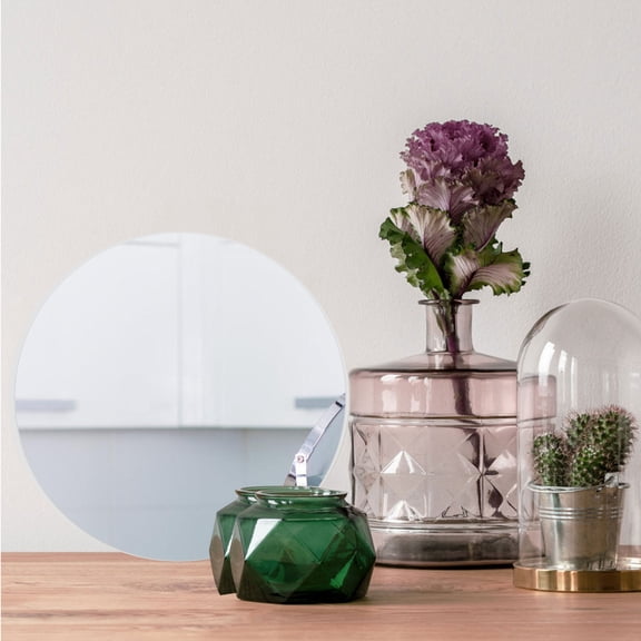 Healifty White Acrylic Reflective Board for Photo Background with Smooth Mirror Surface for Decor