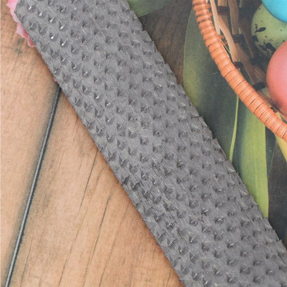 Healifty Wood Rasp Tool Four Way File Grey Steel with Fine Rough Coarse Tooth for Shaping