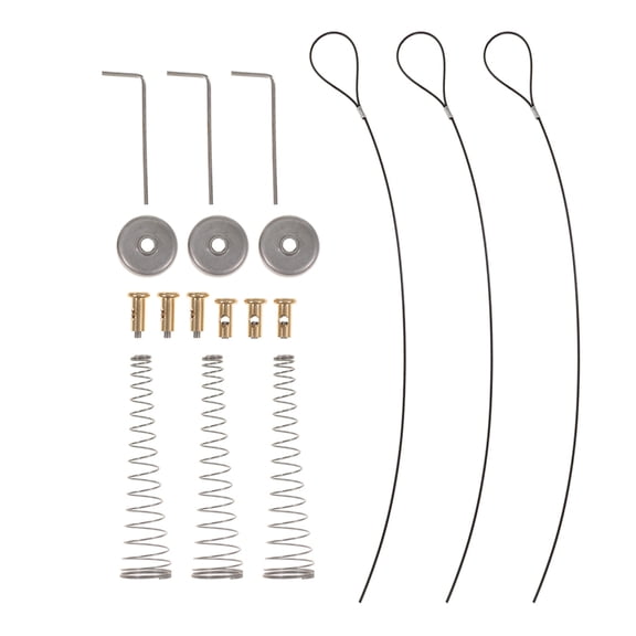 Healifty Plated Metal Fence Gate Latch Pull for Secure and Easy Installation