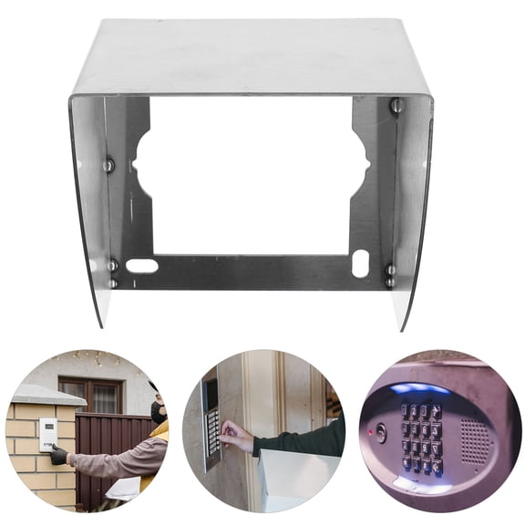 Healifty waterproof outdoor electrical box Silver Designed To Protect Electrical Outlets For Maintenance Staff 1Set
