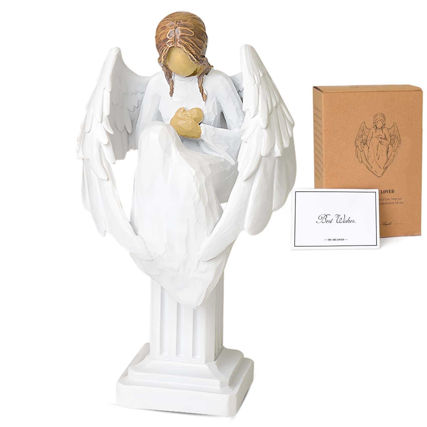 Healing Angel Gift for Women, Memorial Gifts, Sympathy Gift, Praying Angel Figurines for Home