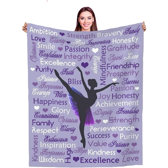 Healing Blanket Ballet Dance Lover Gymnastics Birthday, Friendship, Friends, Sister, 30x40in Fleece Blanket