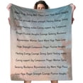 thumbnail image 1 of Healing Blanket Warm Hug Get Well Soon Gifts for Men Kids Breast Cancer Survivor Gifts for Women Comfort Items for Chemo Patients Soft Throw Fleece Blanket 60”x50” in Home Bed Sofa Chairs Dorm, 1 of 6